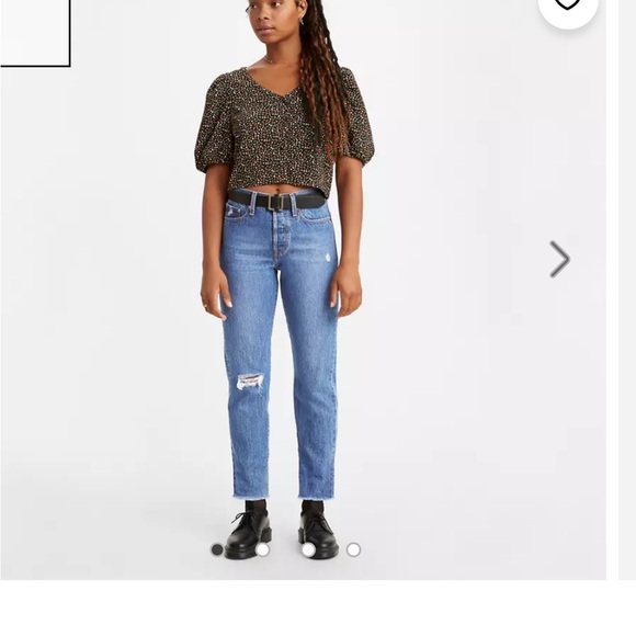 Levi’s Premium Wedgie Icon Fit Ankle Jeans - Picture 1 of 1